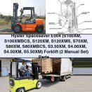 Hyster Spacesaver E004 Forklift Parts & Complete Workshop Service Repair Manual (2 Manual Set)