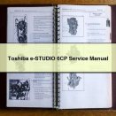 Toshiba e-STUDIO 6CP Service Manual PDF Download