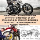 Suzuki DR350 DR350S Motorcycle Workshop Repair Manual 1990-1997