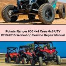 Polaris Ranger 800 4x4 Crew 6x6 UTV 2013-2015 Workshop Service Repair Manual