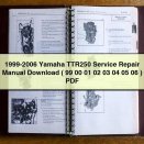 1999-2006 Yamaha TTR250 Service Repair Manual ( 99 00 01 02 03 04 05 06 )