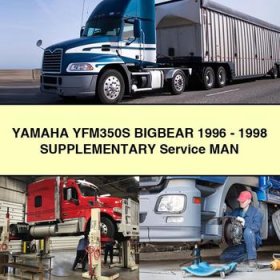 Yamaha YFM350S BIGBEAR 1996-1998 SUPPLEMENTARY Service MAN