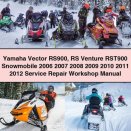 Yamaha Vector RS900 RS Venture RST900 Snowmobile 2006 2007 2008 2009 2010 2011 2012 Service Repair Workshop Manual