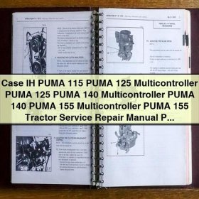 Case IH PUMA 115-155 Multicontroller Traktor Service Reparaturhandbuch
