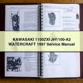KAWASAKI 1100ZXI JH1100-A2 WATERCRAFT 1997 Service Repair Manual