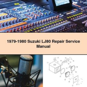 1979-1980 Suzuki LJ80 Service Repair Manual