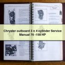 Chrysler outboard 3 n 4 cylinder Service Manual 70 -150 HP PDF Download