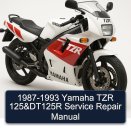 1987-1993 Yamaha TZR 125&DT125R Service Repair Manual
