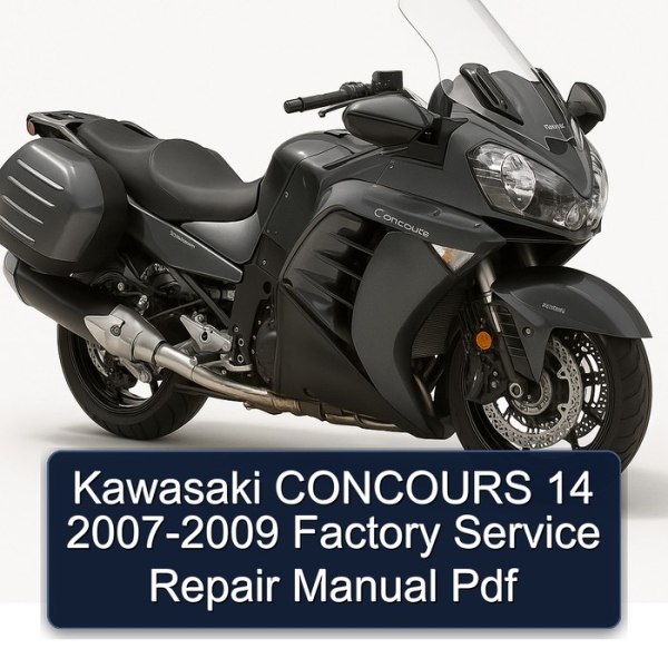 Kawasaki CONCOURS 14 2007-2009 Factory Service Repair Manual Pdf