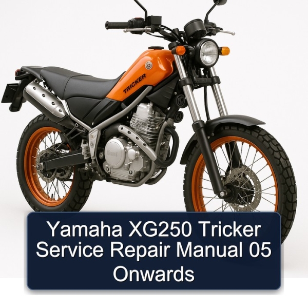 Yamaha XG250 Tricker Service Repair Manual 05 Onwards