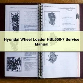 Hyundai Wheel Loader HSL650-7 Service Repair Manual