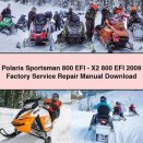 Polaris Sportsman 800 EFI-X2 800 EFI 2009 Factory Service Repair Manual