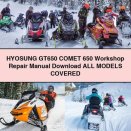 HYOSUNG GT650 COMET 650 Workshop Repair Manual All ModelS COVERED