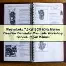 Westerbeke 7.0KW BCG 60Hz Marine Gasoline Generator Complete Workshop Service Repair Manual