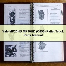 Yale MP25HD / MP30HD (C856) - Ersatzteilhandbuch für Hubwagen