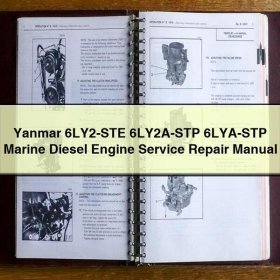 Yanmar 6LY2-STE 6LY2A-STP 6LYA-STP Marine Diesel Engine Service Repair Manual
