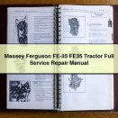 Massey Ferguson FE-35 FE35 Tractor Full Service Repair Manual