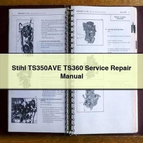 Stihl TS350AVE TS360 Service Repair Manual PDF Download