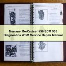 Mercury MerCruiser #36 ECM 555 Diagnostics WSM Service Repair Manual
