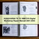 HUSQVARNA TE TC SMR 570 Digital Workshop Repair Manual 2001-2003 PDF Download