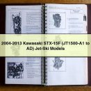 2004-2013 Kawasaki STX-15F (JT1500-A1 to AD) Jet-Ski Models