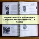 Tables for Emission Spectrographic Analysis of Rare Earth Elements-Ch. Kerekes