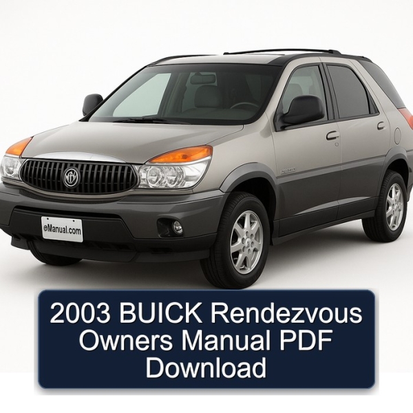 2003 BUICK Rendezvous Owners Manual PDF Download