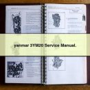 yanmar 3YM20 Service Manual. PDF Download