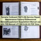 Yamaha Outboard F60TLRA Service Repair Maintenance Manual Supplement