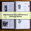2008 Kawasaki Ninja 250r Service & Workshop Manual