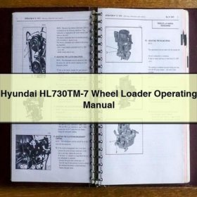 Hyundai HL730TM-7 Wheel Loader Operating Manual Download PDF