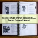 CASE IH DAVID BROWN 885 885N DIESEL Tractor OperatorS Manual PDF Download