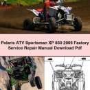 Polaris ATV Sportsman XP 850 2009 Factory Service Repair Manual Pdf