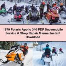 1979 Polaris Apollo 340 PDF Snowmobile Service & Shop Repair Manual Instant Download