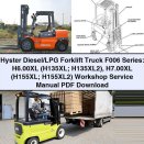 Hyster Diesel/LPG Forklift Truck F006 Series: H6.00XL H7.00XL Workshop Service Repair Manual