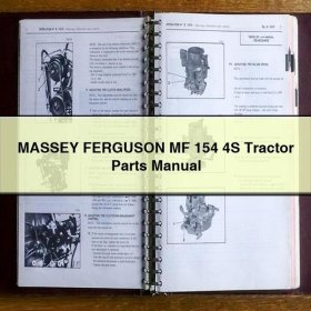 MASSEY FERGUSON MF 154 4S Tractor Parts Manual