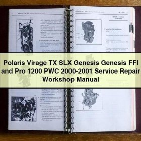 Polaris Virage TX SLX Genesis Genesis FFI and Pro 1200 PWC 2000-2001 Service Repair Workshop Manual
