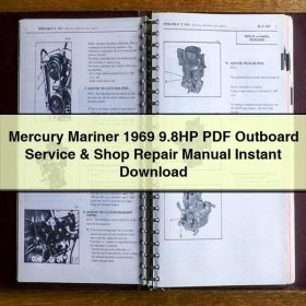 Mercury Mariner 1969 9.8HP Outboard Service Repair Manual