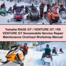 Yamaha RAGE GT/Venture GT/RS Venture GT Snowmobile Service Repair Maintenance Overhaul Workshop Manual