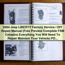 2004 Jeep LIBERTY Factory Service DIY Repair Manual PDF Download