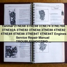 Yanmar 2TNE68-4TNE88 Engine Service Repair Manual + Troubleshooting PDF Download