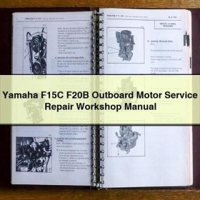 Yamaha F15C F20B Outboard Motor Service Repair Workshop Manual