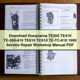 Husqvarna TE350 TE410 TE-350-410 TE610 TC610 TE-TC-610 1995 Service Repair Workshop Manual
