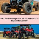 2007 Polaris Ranger 700 XP EFI 4x4 6x6 UTV Repair Manual