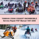 Yamaha VX500 VX500XT Snowmobile Service Repair Manual 1997-2000
