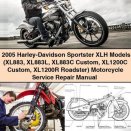2005 Harley-Davidson Sportster XLH Models Motorcycle Service Repair Manual