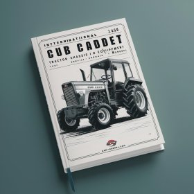 INTERNATIONAL CUB CADET 1450 Tractor CHASSIS & IH Equipment Service Repair Manual