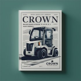 Handhubwagen-Stapler Ersatzteilhandbuch Crown WD2300 Serie