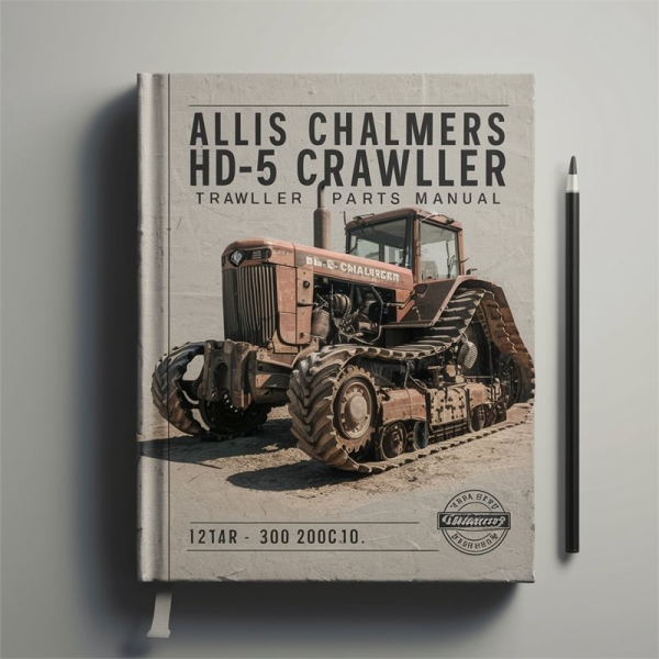Allis Chalmers HD-5 Raupen-Traktor Ersatzteilhandbuch