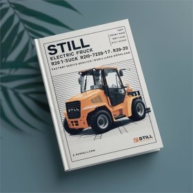 STILL Elektro-Gabelstapler R20-15, R20-16, R20-17, R20-20 - Werkstatthandbuch